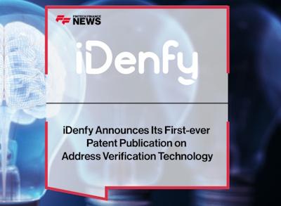 iDenfy has filed first patent for an innovative address verification technology