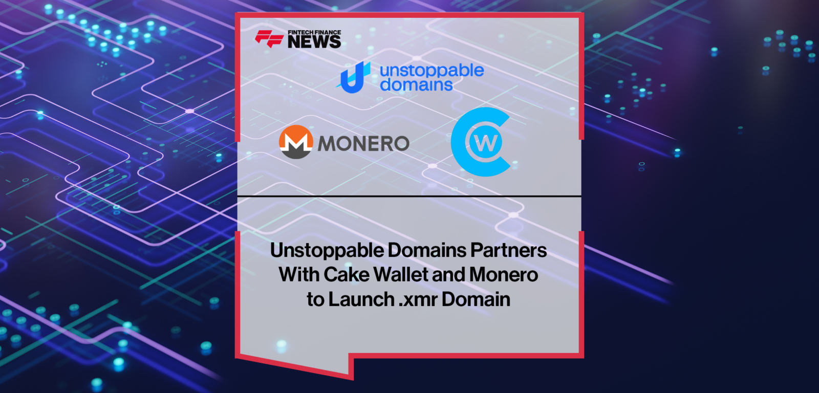 Unstoppable Domains, world’s largest provider of onchain domain names and digital identities, partnered with Cake wallet